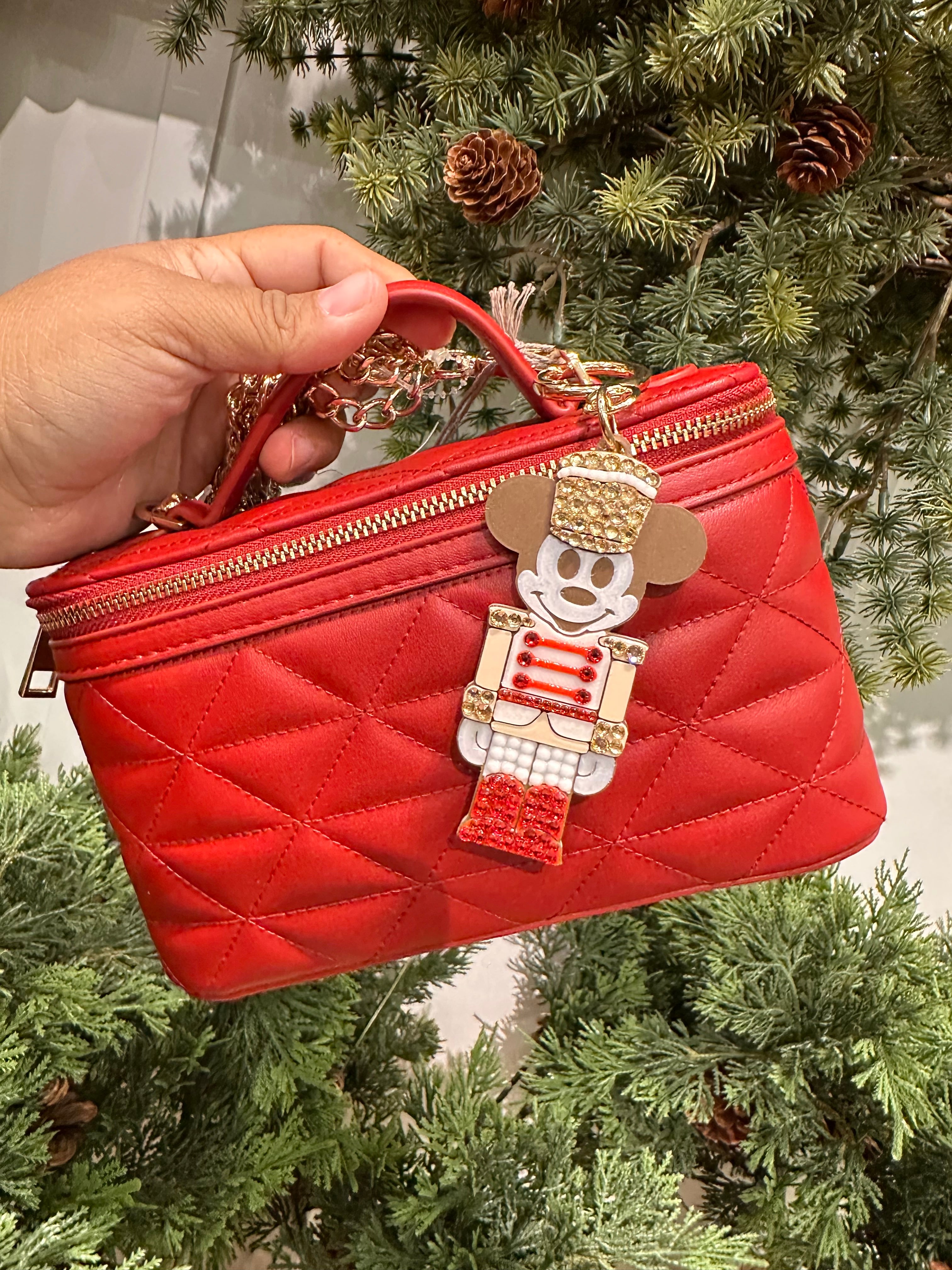 Nut Cracker Mouse Keychain