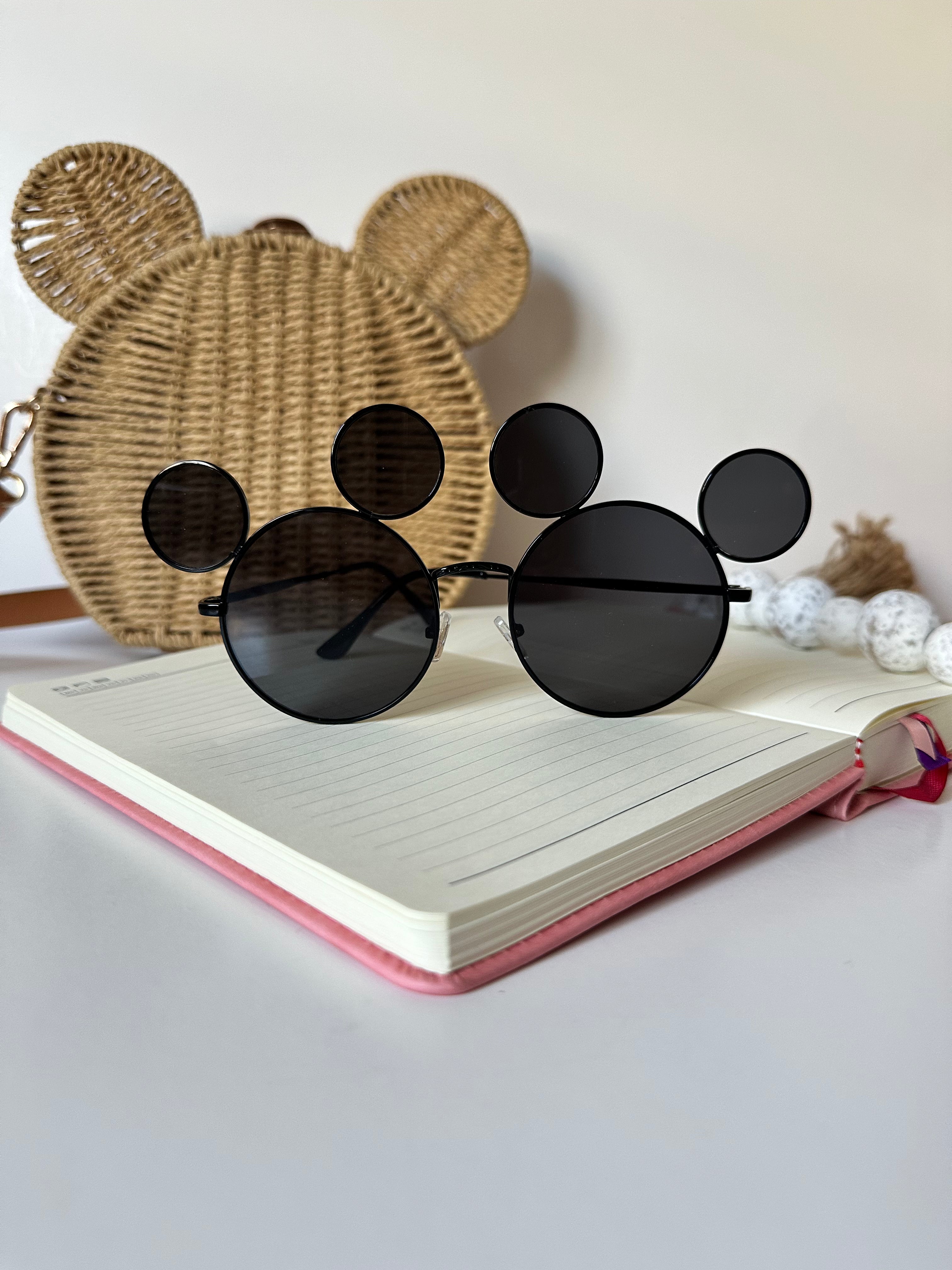 RTS Black Mouse Sunglasses