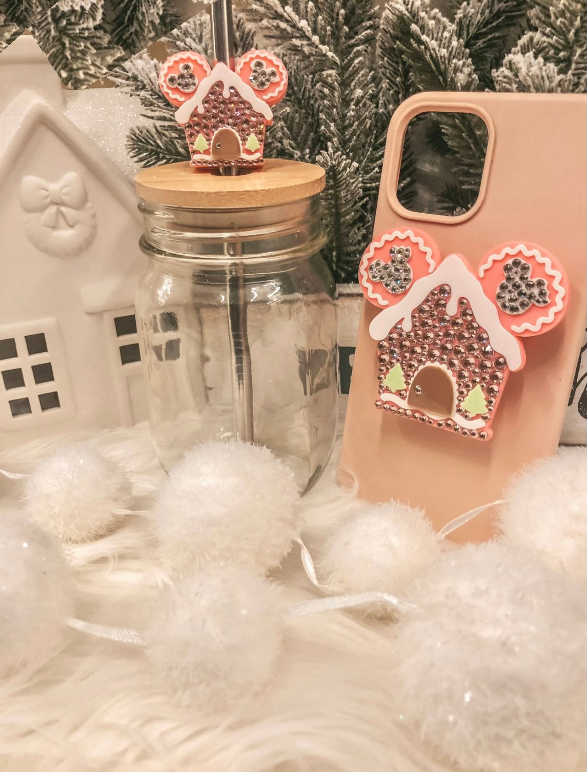 Ginger House Straw Charm