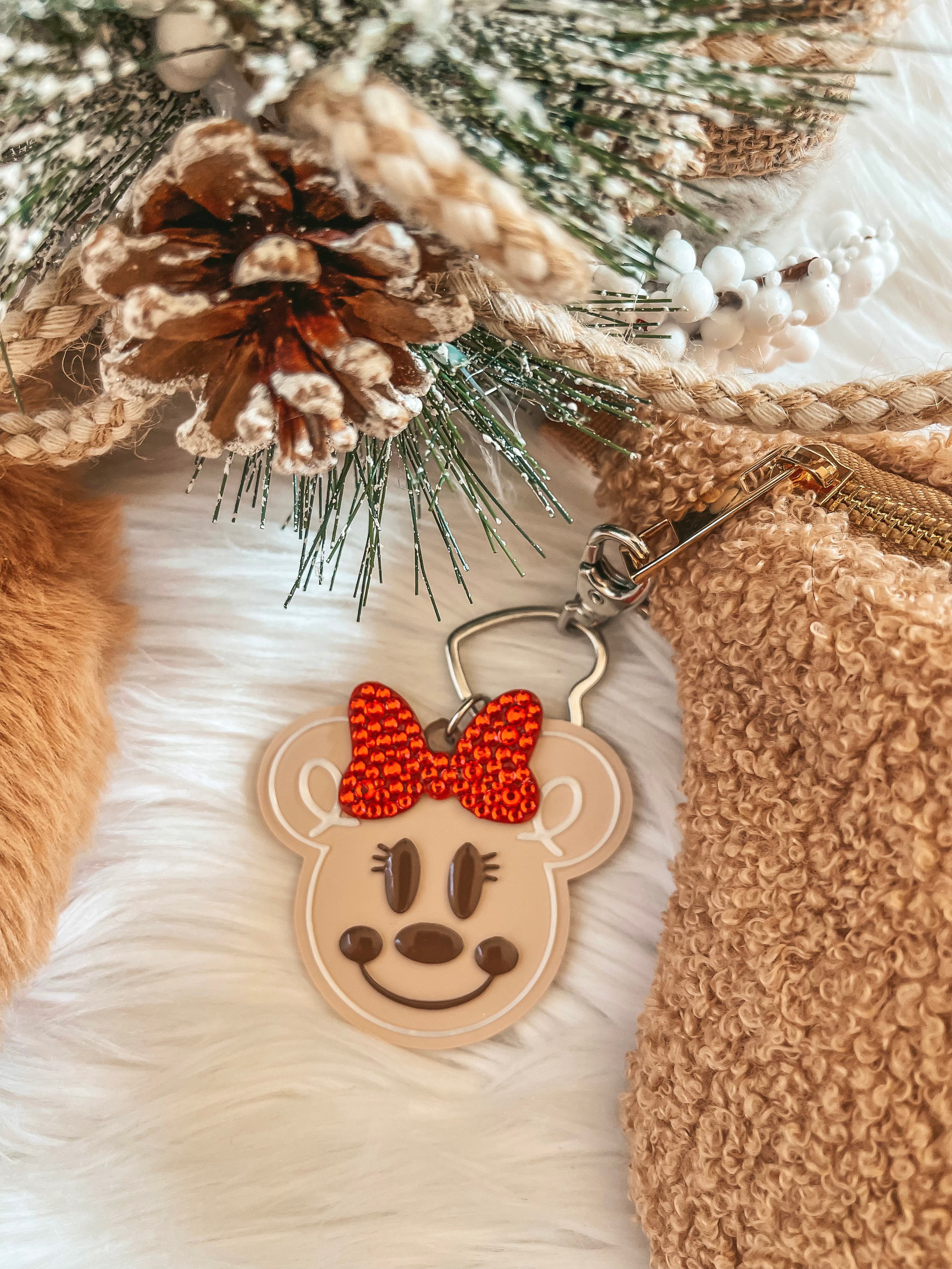 Ginger Girl Keychain